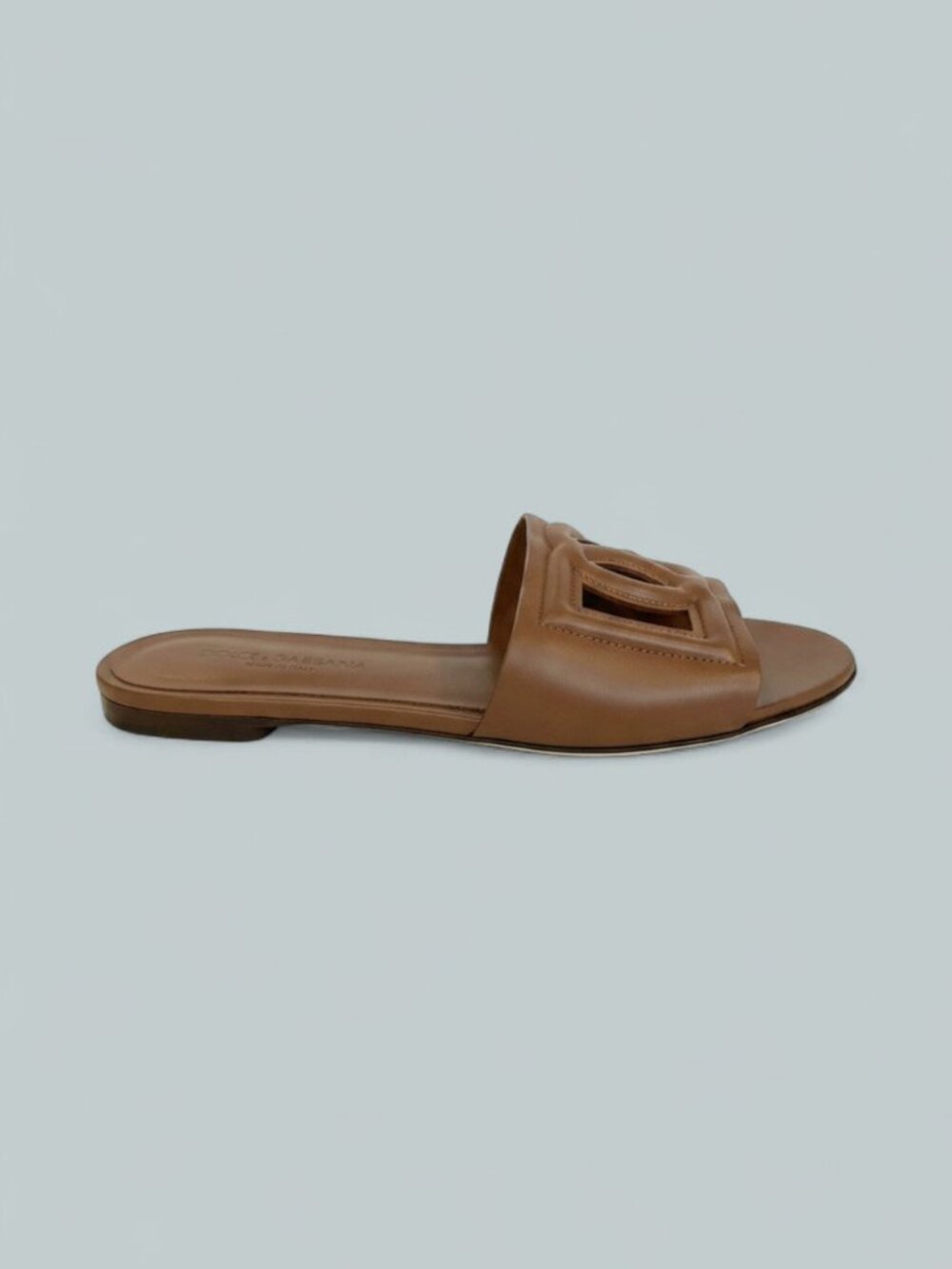 Women's Slide Sandals - Light Brown